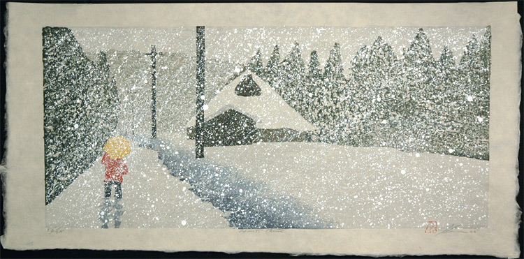 Joshua Rome, woodblock prints of japan