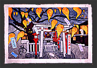 Josh Rome - traditional woodblock prints