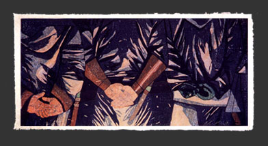 Joshua Rome, woodblock prints of japan