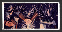 Joshua Rome, japanese woodblock prints
