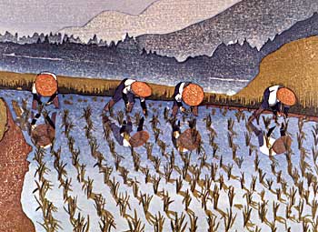 Joshua Rome,Japanese woodblock artist