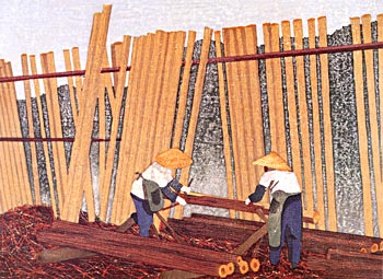 Joshua Rome,Japanese woodblock artist