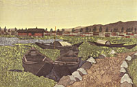Joshua Rome, printmaker -woodblock prints of the real Japan