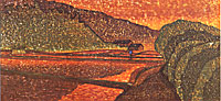 Joshua Rome, printmaker -woodblock prints of the real Japan