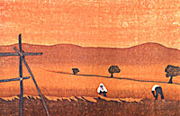 Joshua Rome, printmaker -woodblock prints of the real Japan
